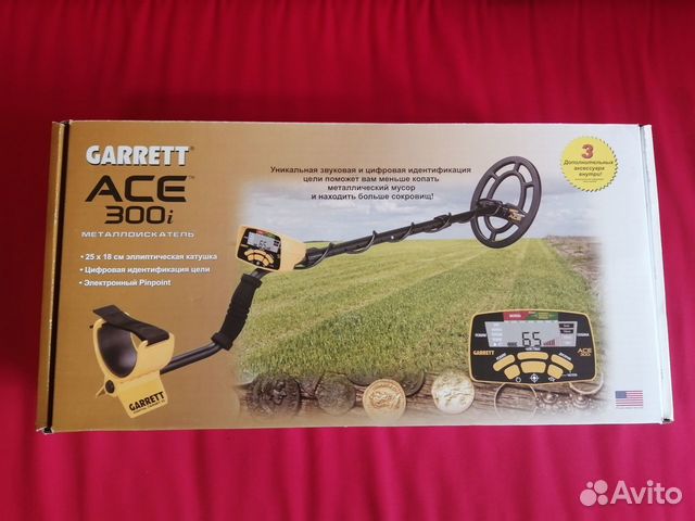 Металлоискатель garrett ace 300i
