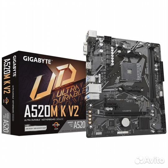 Комплект AMD Ryzen 5 5500 + gigabyte A520M K V2