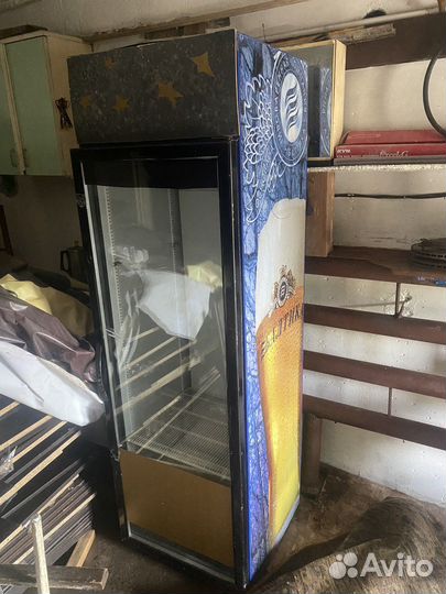 Холодильник со стеклянной дверью бу