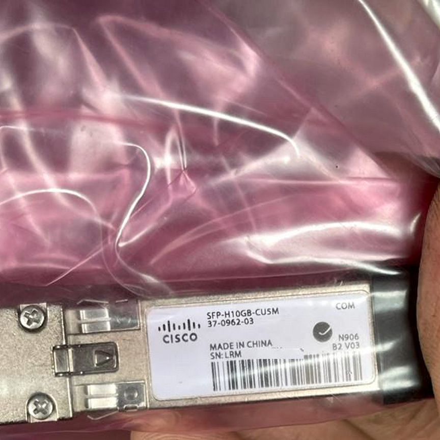 [SFP-H10GB-CU5M] Кабель Cisco (Оригинал) 4 Шт Sfp-H10gb-Cu5m