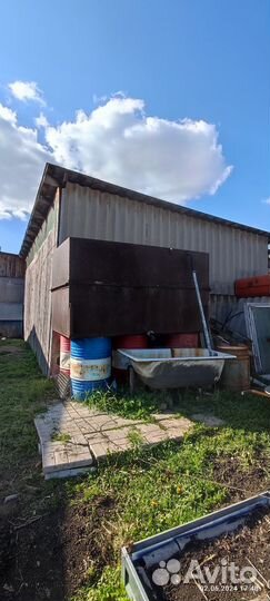 Емкость для воды металлическая