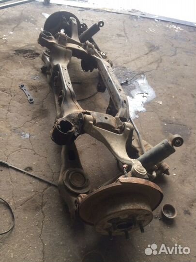 Подвеска задняя в сборе Santa fe 2 cm