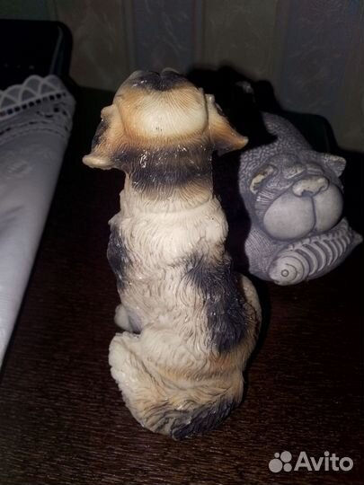 Фигурки кот собака