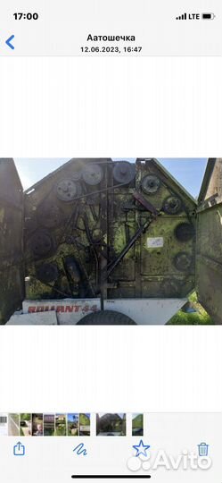 Пресс-подборщик Claas Variant, 1999