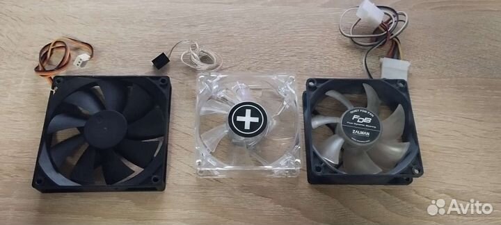 Вентиляторы для корпуса 80-120 мм