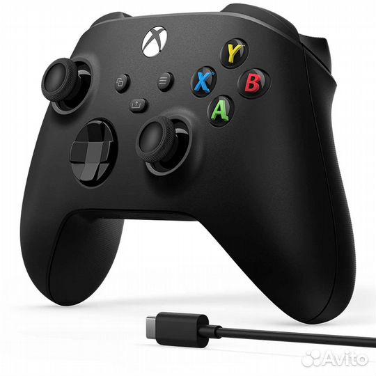 Геймпад Microsoft Xbox Series Black + кабель бу