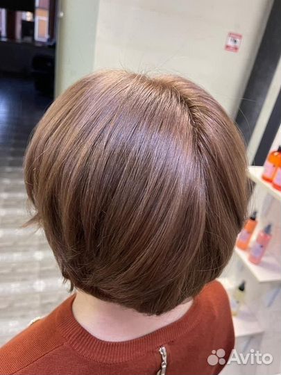 Окрашивание В один тон