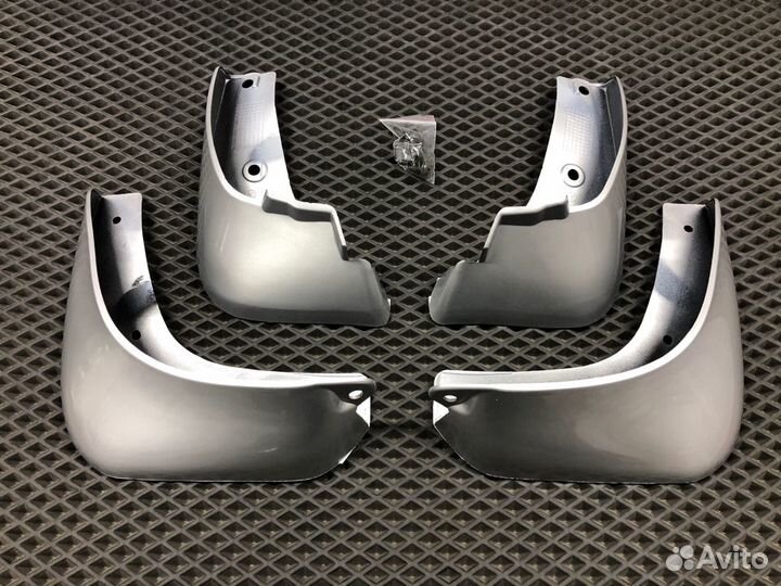 Брызговики Nissan Note E12 2012-2016 (серебро)