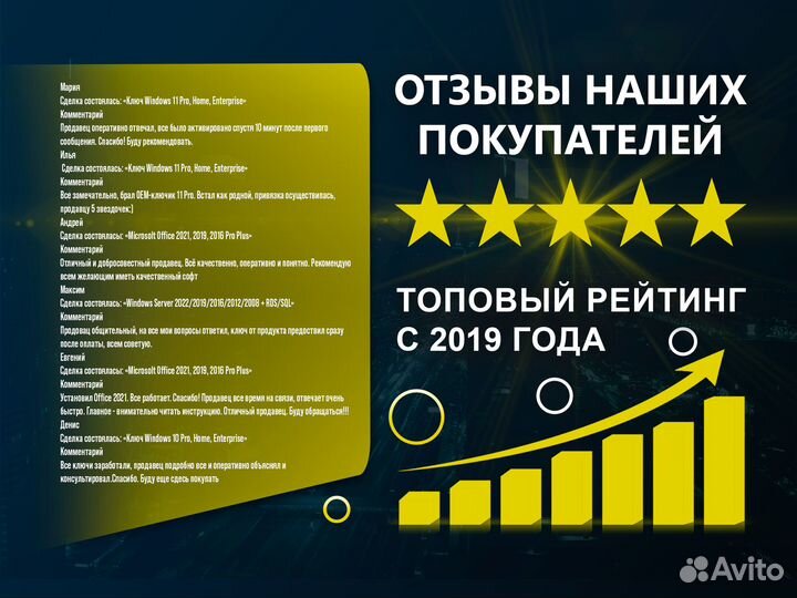 Ключ Windows 11 Pro, Home, Enterprise