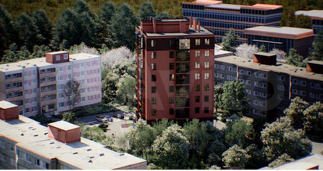 2-к. квартира, 68,2 м², 3/9 эт.