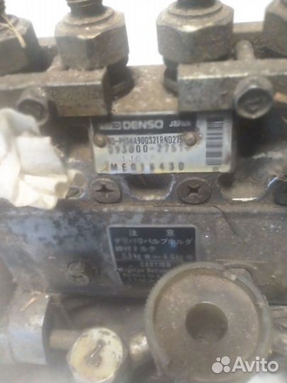 Тнвд на mitsubishi canter