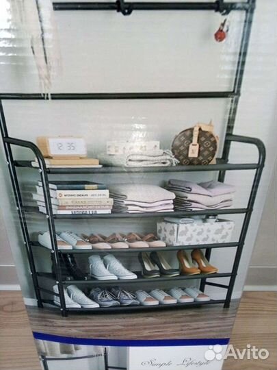 Новая вешалка стойка для одежды и обуви