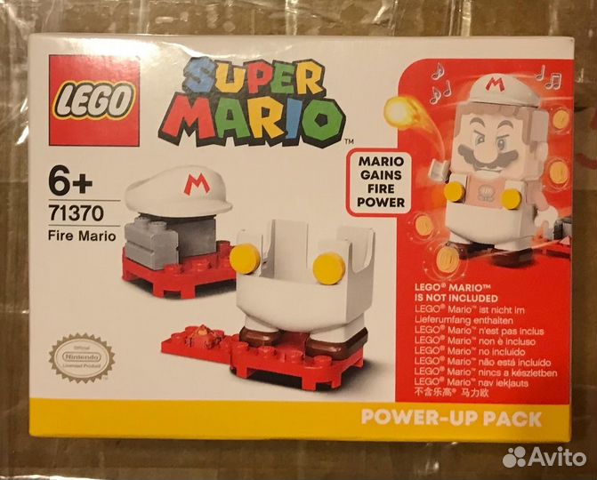 Lego Mario 71370 Набор усилений Марио-пожарный