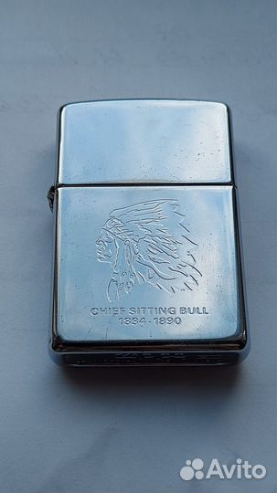 Зажигалка бензиновая zippo бу