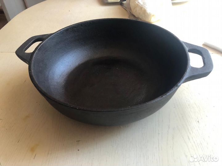 Чугунная сковорода