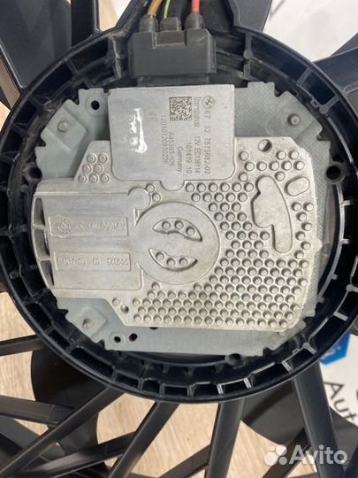 Вентилятор охлаждения радиатора Bmw 5 F10 N52B25