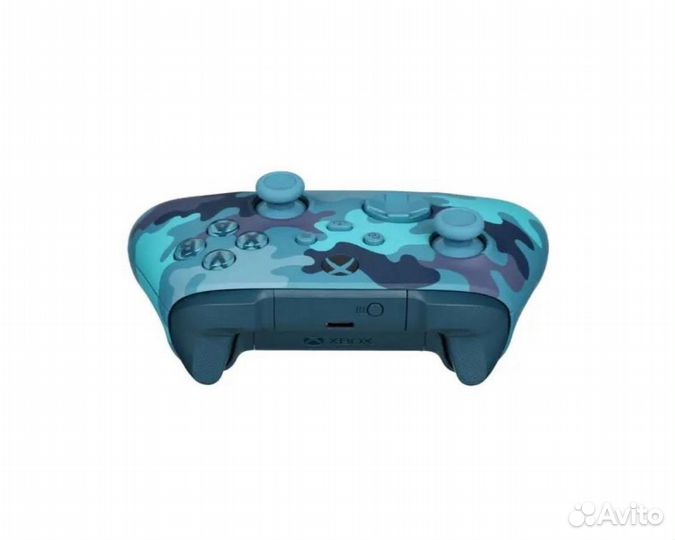 Джойстик Microsoft Xbox Mineral Camo Голубой