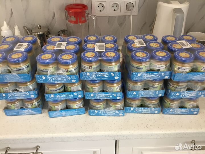 Детское мясное пюре - Бабушкино лукошко