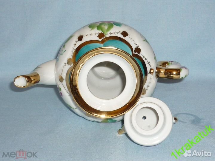 Заварочный чайник. заварник. лфз. Ручная роспись