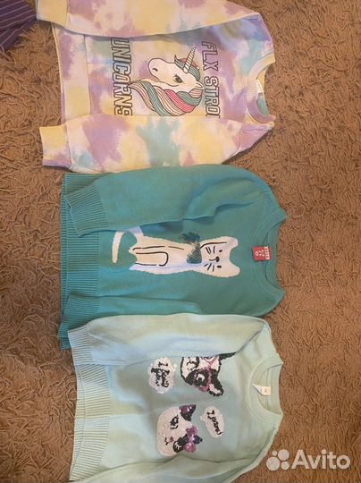 Вещи пакетом на девочку