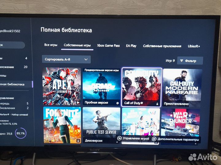 Xbox One S 500gb 4К с играми