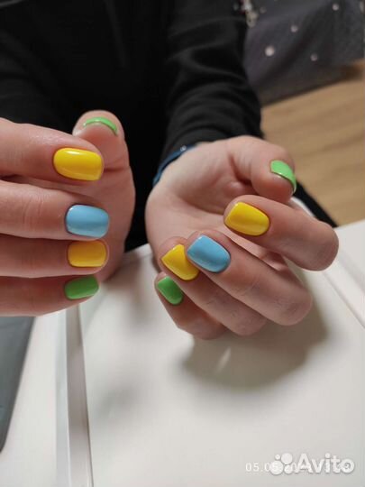 Комбинированный педикюр