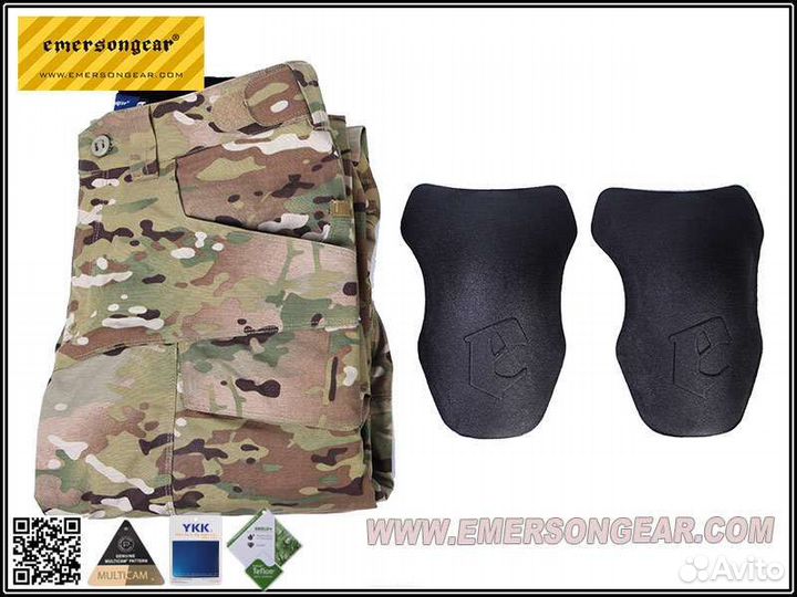 Тактические брюки мультикам Emersongear