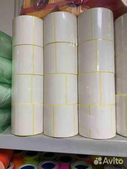 Термоэтикетки 58х40