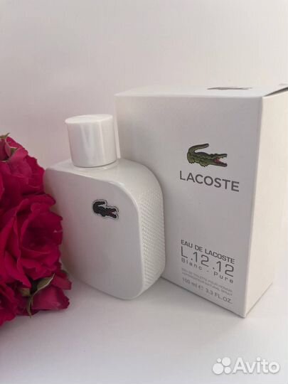 Парфюм Lacoste L.12.12 blanc – pure 100ml (Euro)