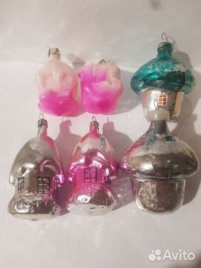 Елочные игрушки СССР Домик