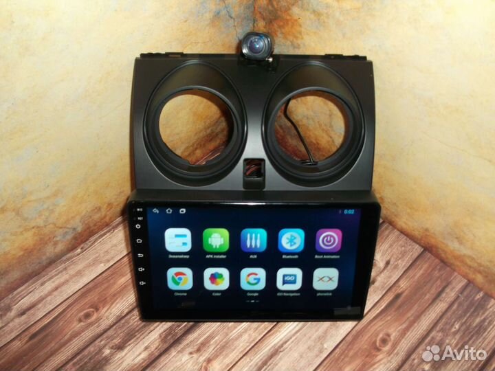 Магнитола Nissan Qashqai j10 Android с камерой