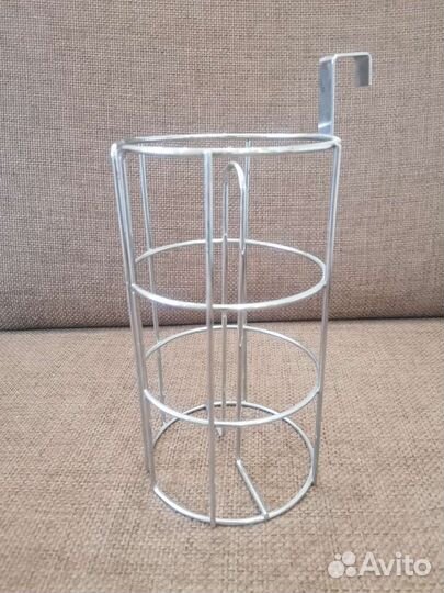 Держатель для бум.полотенец на рейлинг/дверцу