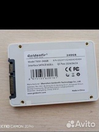 SSD goldenfir 240gb