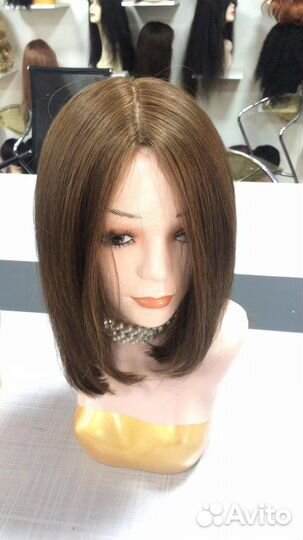 Парик с имитацией кожи головы