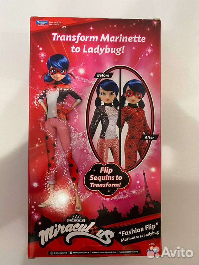 Кукла Miraculous леди баг модное превращение