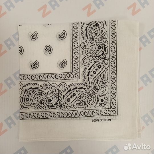 Бандана с узором Пейсли 11025, размер 52*52 см