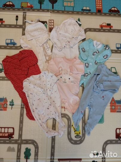 Детские вещи пакетом на девочку 62