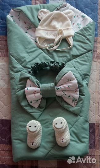 Конверт на выписку летний