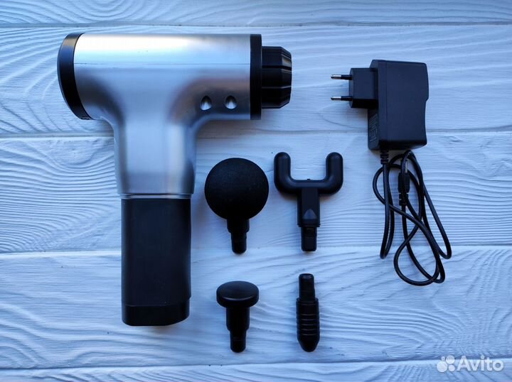 Вибро массажер для мышц тела, спины, шеи, рук, ног