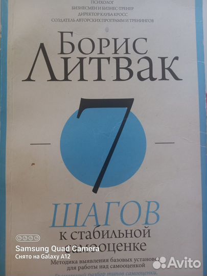 Борис Литвак 7 шагов к стабильной самооценке