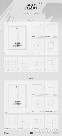 Альбом nmixx - Fe3O4: forward