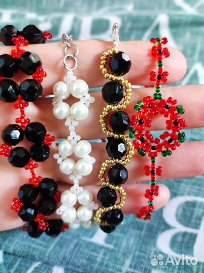 Украшения из бисера ручной работы
