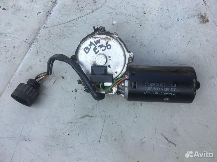 Моторчик стеклоочистителя передний бмв Е36