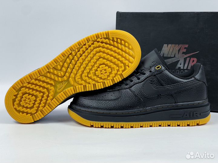 Кроссовки Nike Air Force 1 Low Luxe Black Gum