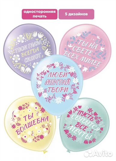 Воздушные шары набор для праздника