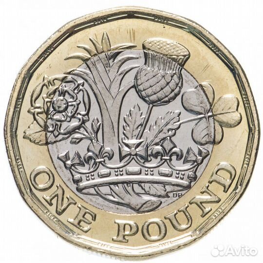 Коллекция монет Великобритании (фунты и пенсы)