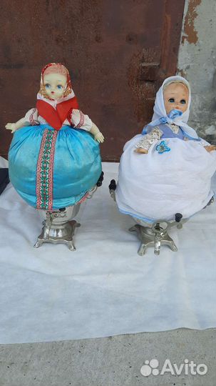 Самовары электрические с куклой