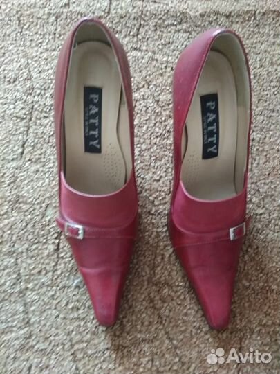 Туфли женские кожаные 38 размер