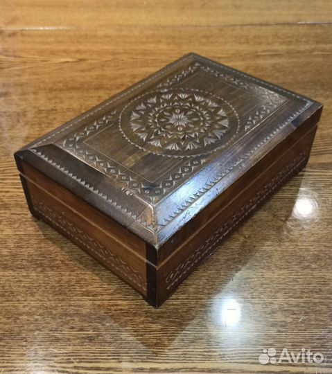 Деревянная шкатулка СССР