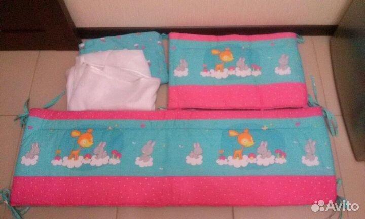 Комплект Бортики в детскую кроватку